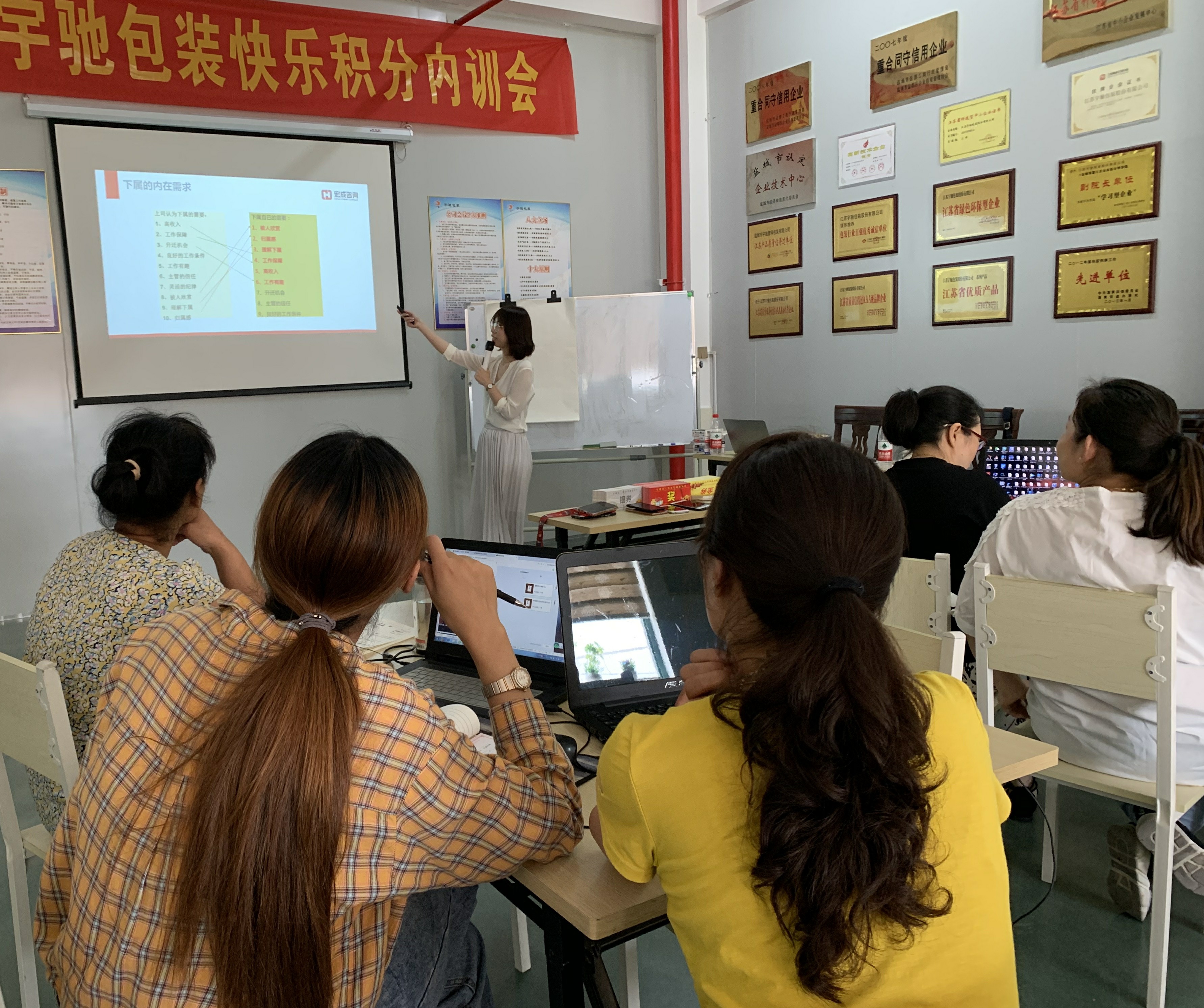 落地快訊｜宏成咨詢?nèi)珒?yōu)績效導(dǎo)師團(tuán)隊(duì)，走進(jìn)江蘇宇馳包裝?！